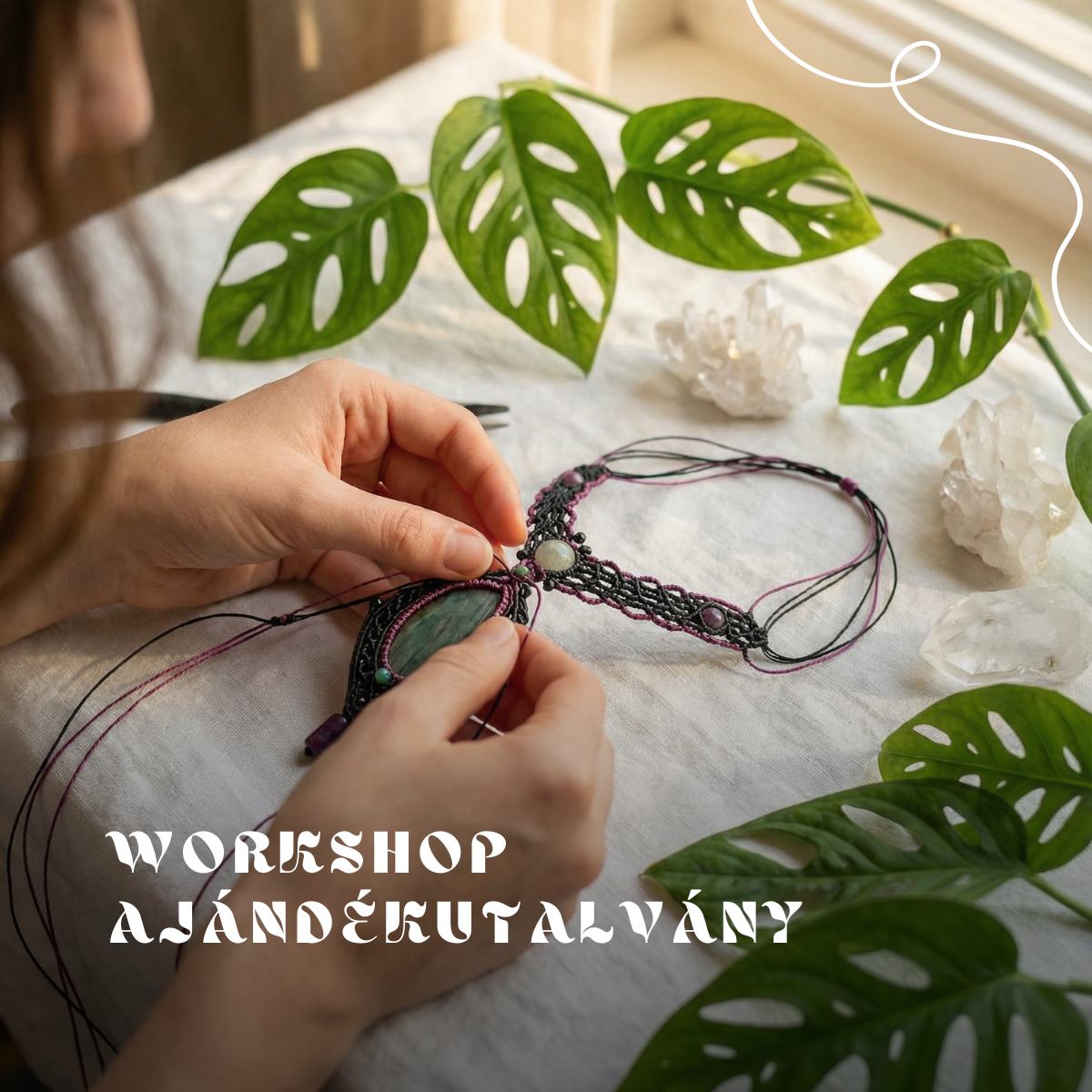 Wonani Makramé Workshop Ajándékutalvány