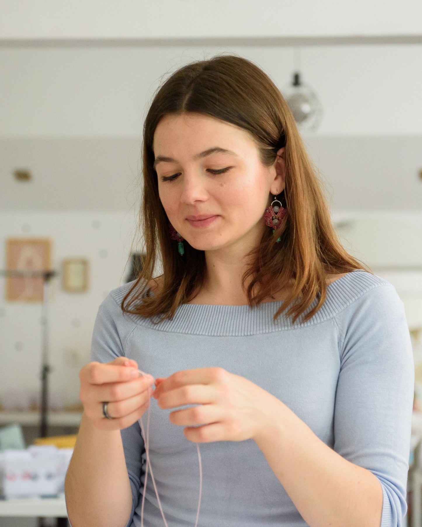Mikromakramé Mentorálás: Amikor egy apró elakadás miatt áll a mesterműved