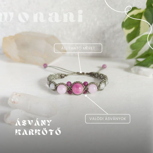 Kezdő mikro-makramé karkötő készítő workshop