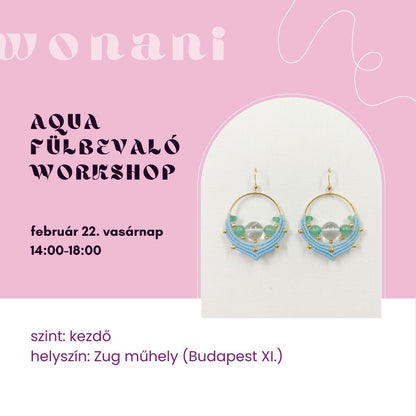 Makramé ékszerkészítő workshop – Kreatív barátnős program Budapesten